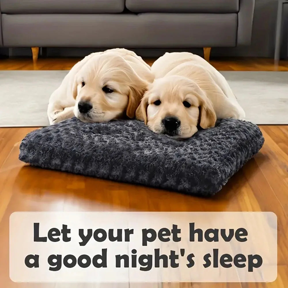 Bedroom Dog Plush Mat by Love My Pet