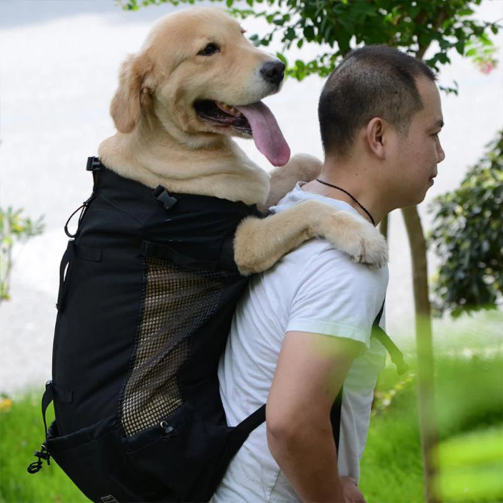 Large Pet Backpack For Outdoor Travel by Love My Pet