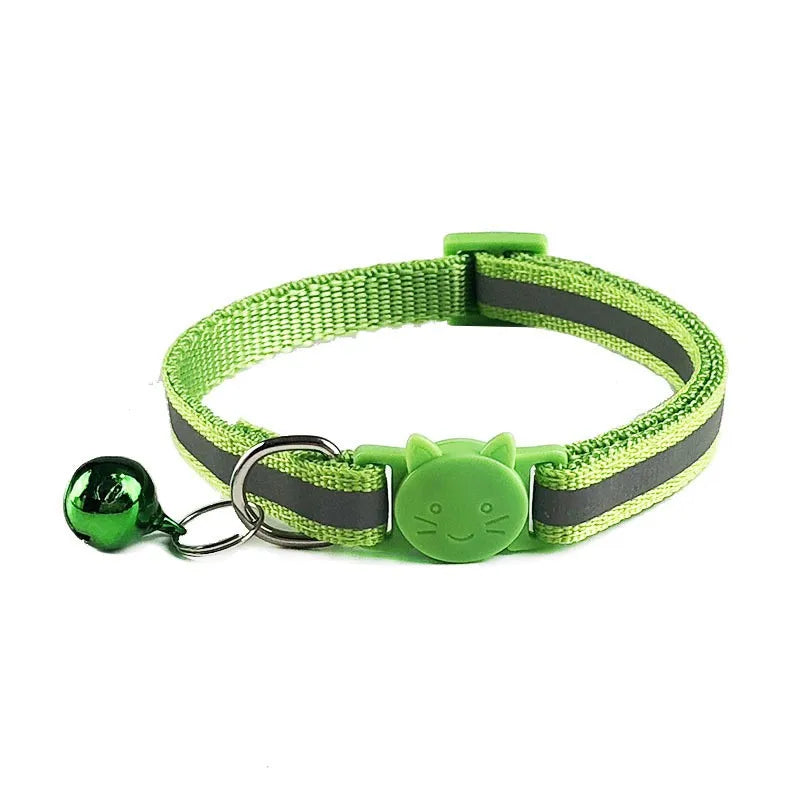 Reflective Multicolor Adjustable Collars by Love My Pet