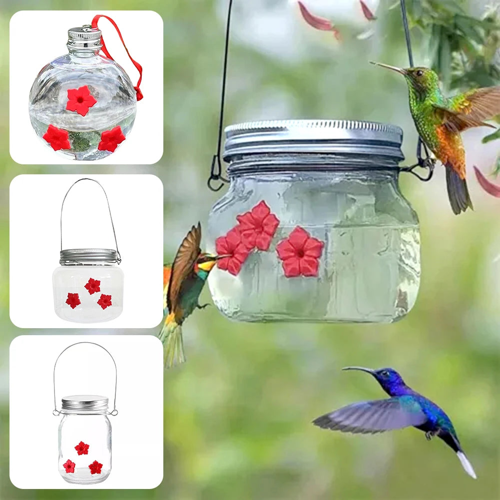 Hummingbirds Feeder Rustic Look by Love My Pet
