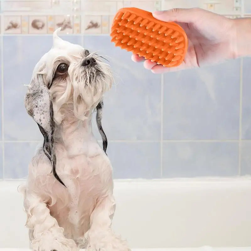Pet Bath Brush Soothing Massage Comb by Love My Pet