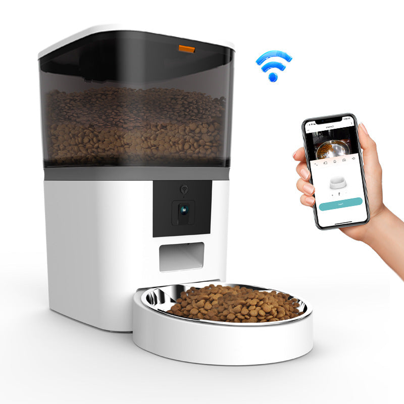 Video Camera With Adjustable Performance Pet Feeder by VetsPetStore
