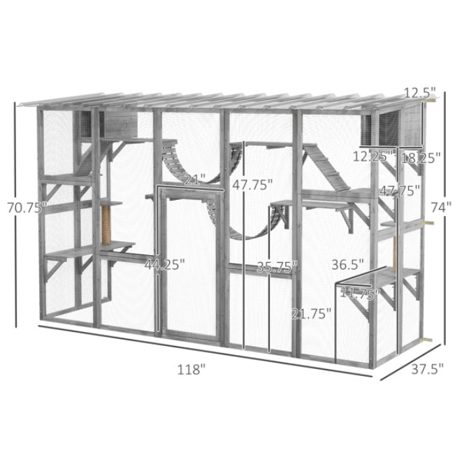 Cat Outdoor Enclosure by VetsPetStore