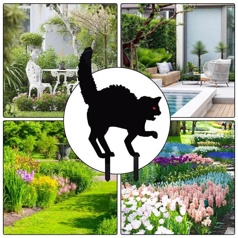Cat Yard Decoration Garden Stakes by Love My Pet