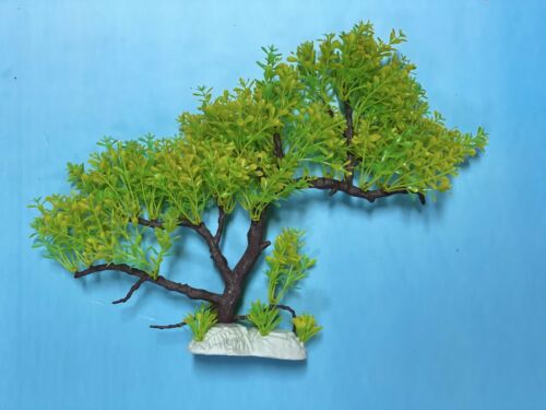 Artificial Aquarium Plant for Fish Tanks, TREE DECOR 16" aquarium plastic plant by Northeast Aquariums LLC