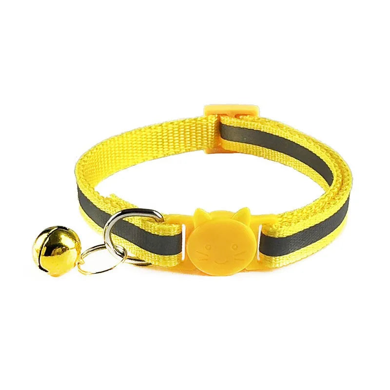 Reflective Multicolor Adjustable Collars by Love My Pet