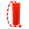 USA-K9 Firecracker Floating Training Dummy | K9 Handler Reward Toy | Red | USA Made by SodaPup/True Dogs, LLC