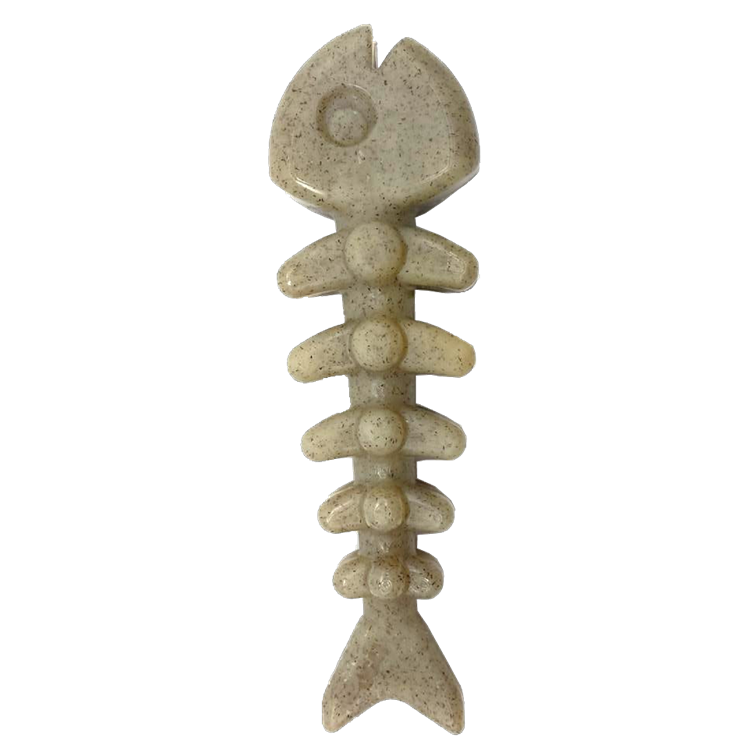Fish Bone Nylon Dog Toy for Aggressive Chewers | USA Made | SodaPup by SodaPup/True Dogs, LLC