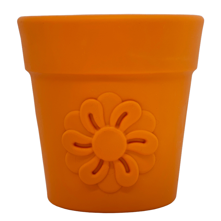 Large Flower Pot eCup Dog Treat Dispenser | Durable USA-Made Enrichment Toy | SodaPup by SodaPup/True Dogs, LLC