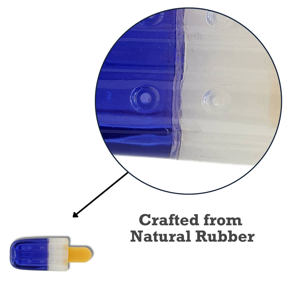 Popsicle-Shaped Freezable Dog Toy – 100% Natural Rubber Chew Toy by American Pet Supplies