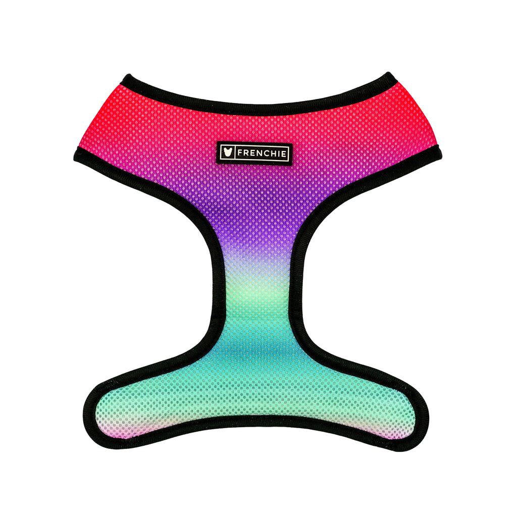 Frenchie Duo Reversible Harness - Tropical Palms by Frenchie Bulldog