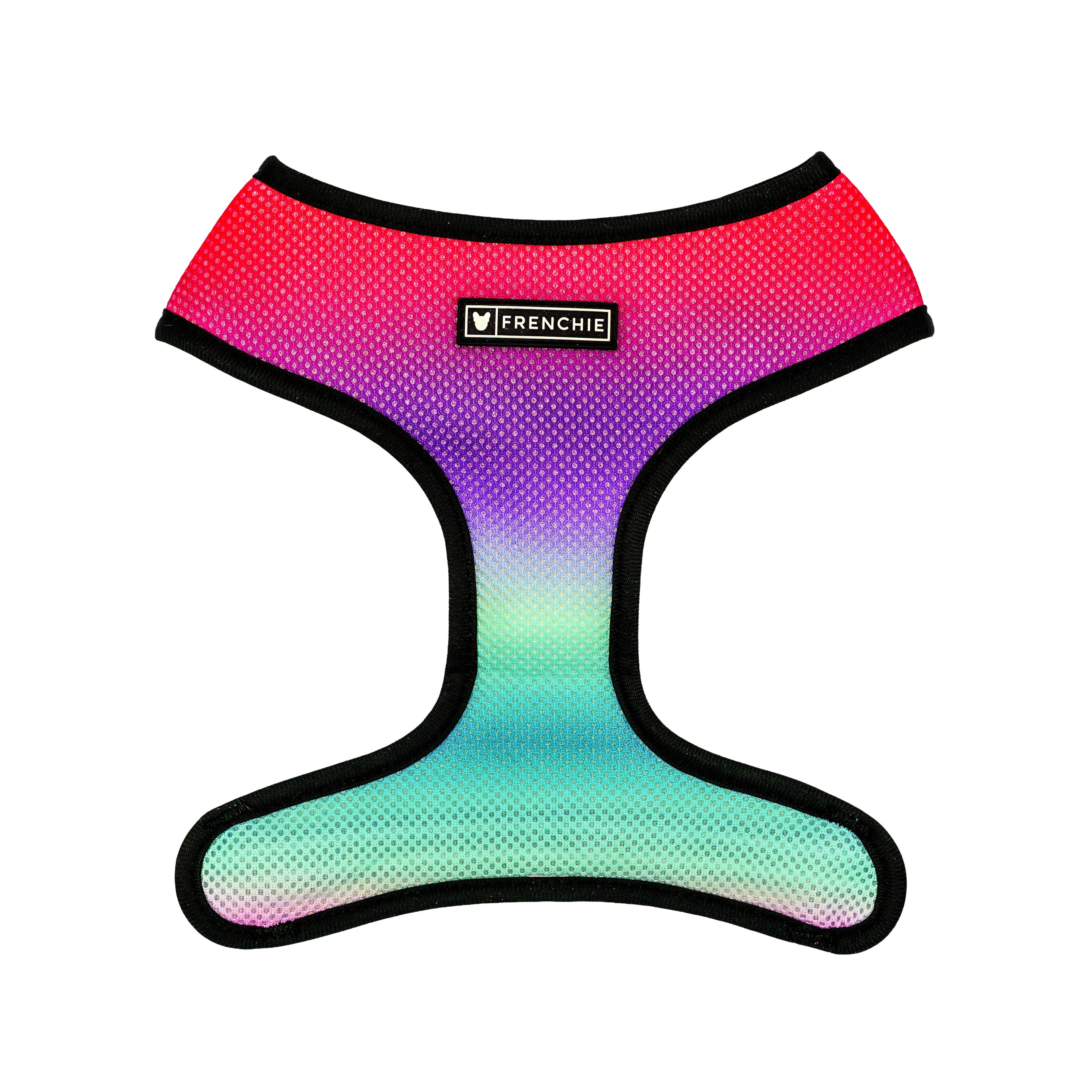 Frenchie Duo Reversible Harness - Tropical Palms by Frenchie Bulldog