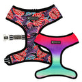 Frenchie Duo Reversible Harness - Tropical Palms by Frenchie Bulldog