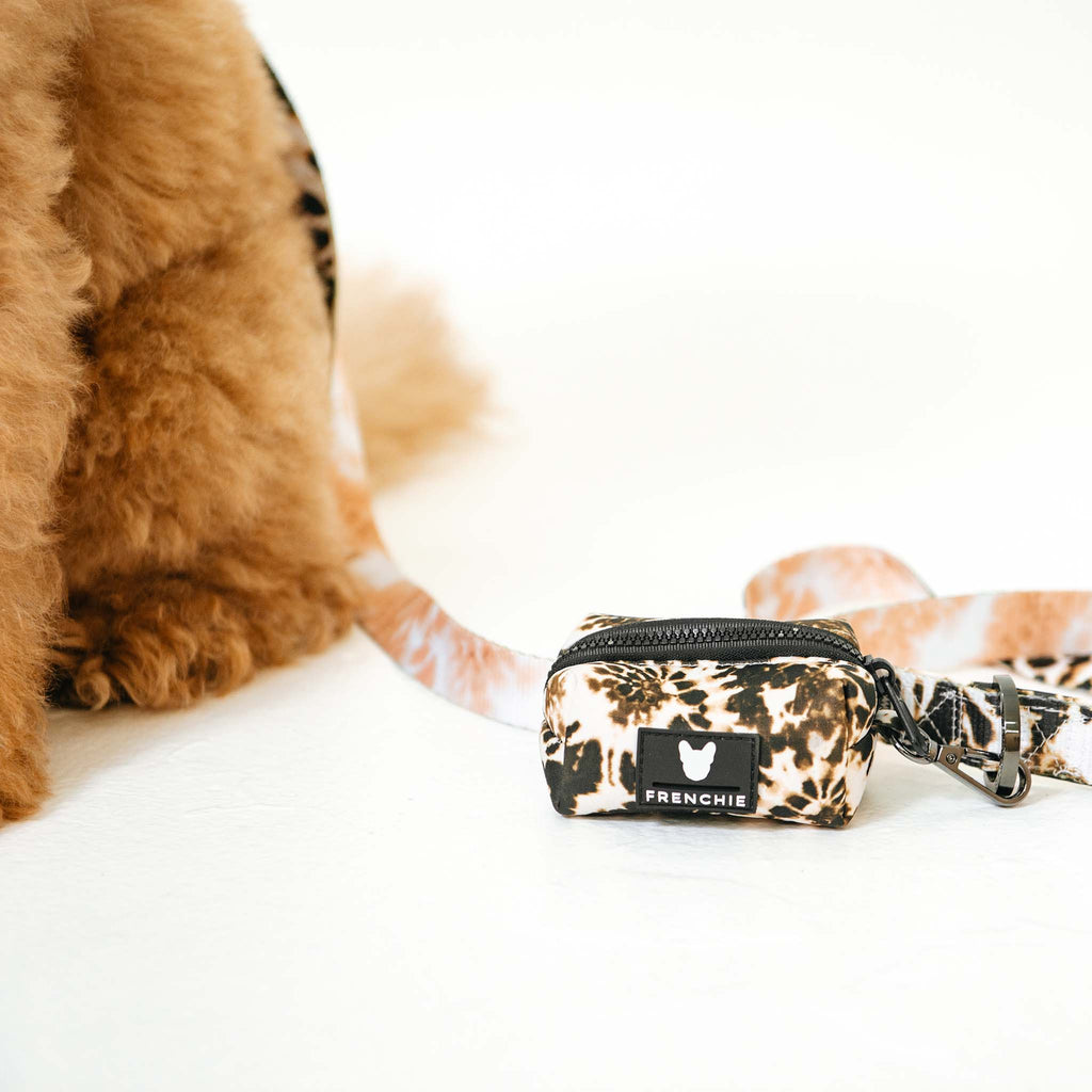Frenchie Poo Bag Holder - Earthy Tie Dye by Frenchie Bulldog