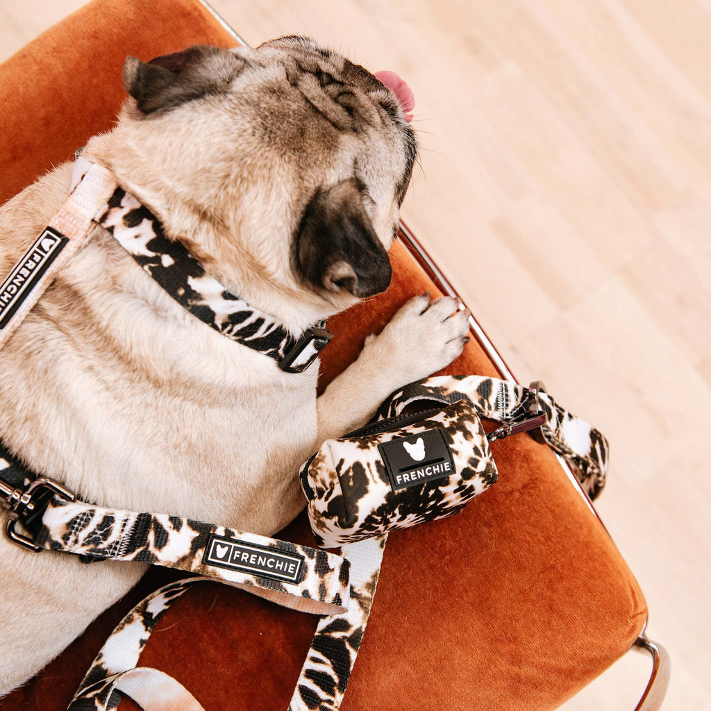 Frenchie Poo Bag Holder - Earthy Tie Dye by Frenchie Bulldog