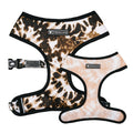 Frenchie Duo Reversible Harness - Earthy Tie Dye by Frenchie Bulldog