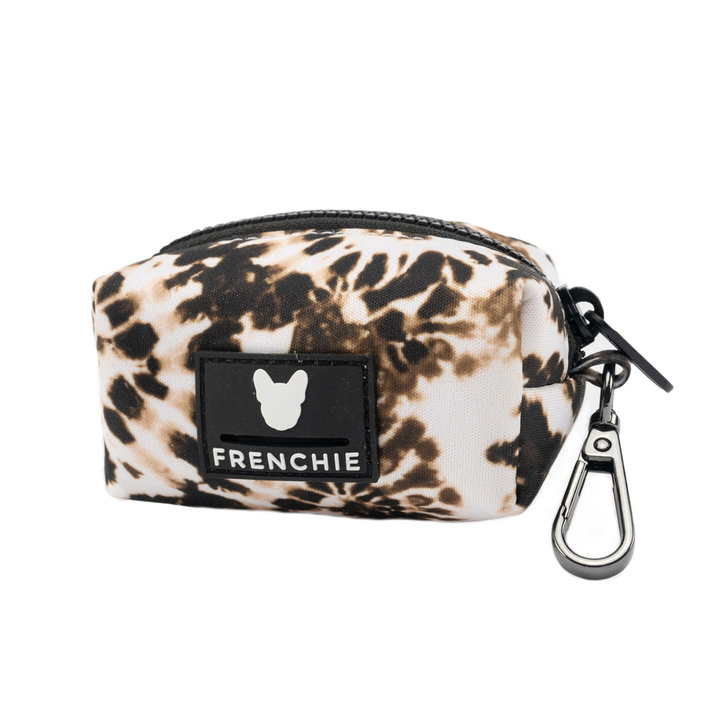 Frenchie Poo Bag Holder - Earthy Tie Dye by Frenchie Bulldog