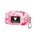 Frenchie Poo Bag Holder - Pink Tie Dye by Frenchie Bulldog