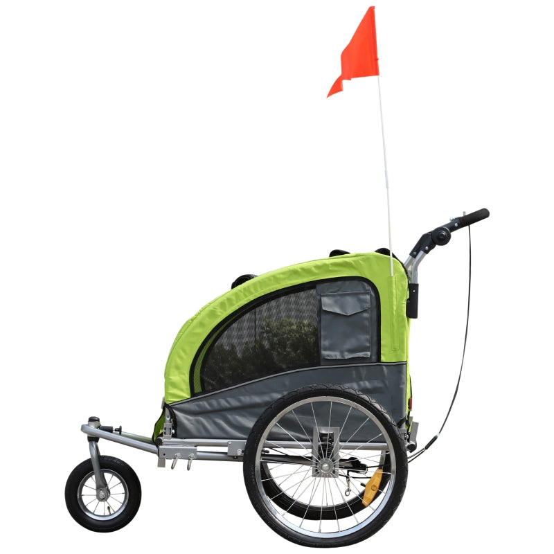 Pet Dog Bicycle Trailer Jogger with Suspension by Furr Baby Gifts