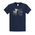 T-shirt: It’s All Fun and Games Until Someone Ends Up in a Cone® (Navy)