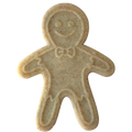Gingerbread Man Nylon Dog Chew Toy for Aggressive Chewers | USA Made by SodaPup/True Dogs, LLC