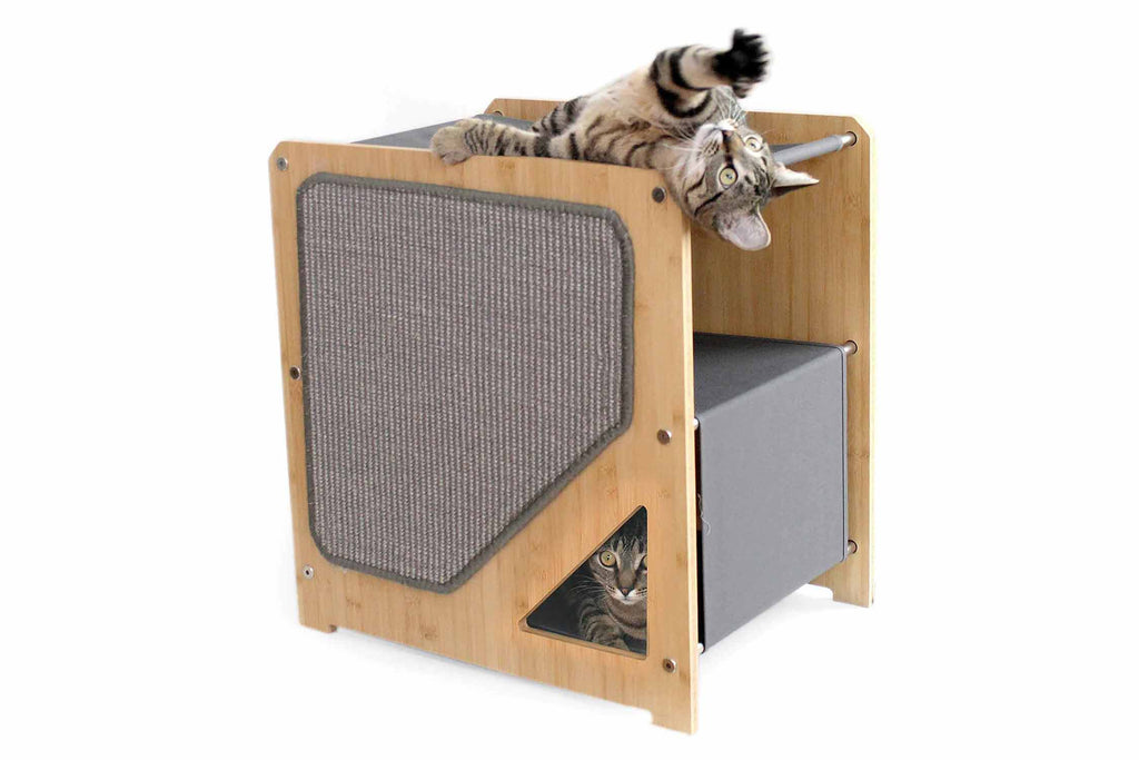 The Grotto - Short Cat Tree for Small Spaces by Catastrophic Creations