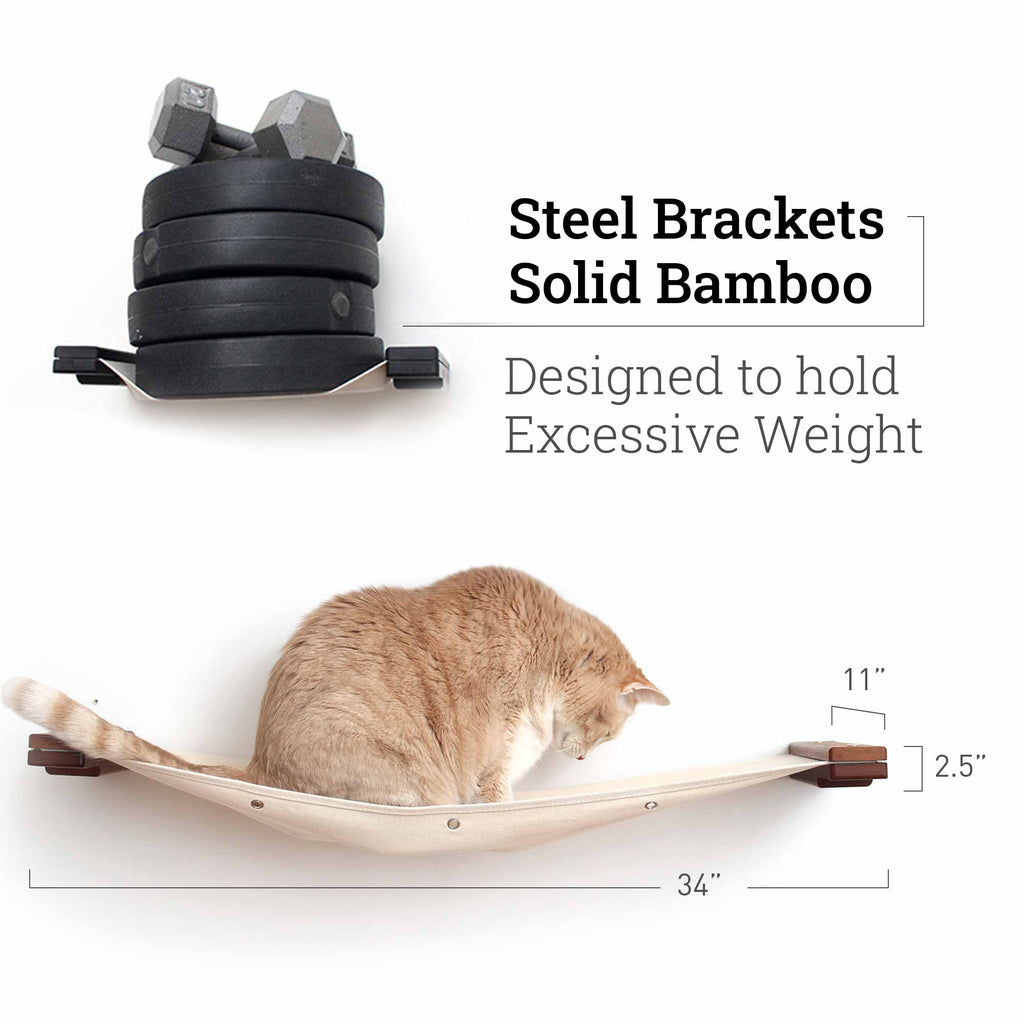 Hanging Cat Bed Hammock by Catastrophic Creations