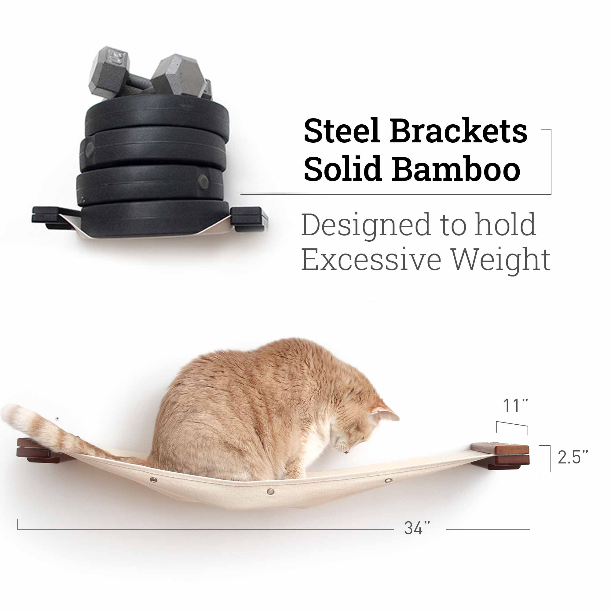 Hanging Cat Bed Hammock by Catastrophic Creations