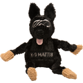 HuggleCause™, Project K-9 Hero, K-9 Mattis Knottie® Plush Dog Toy, Large by HuggleHounds
