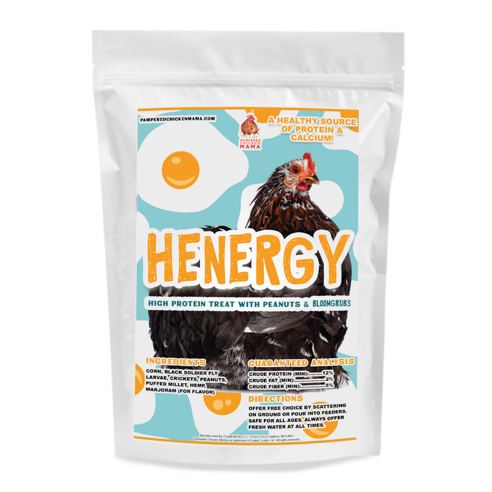 Henergy Textured Treat: Makes Cooped Chickens Happy! by Dahlia Pets
