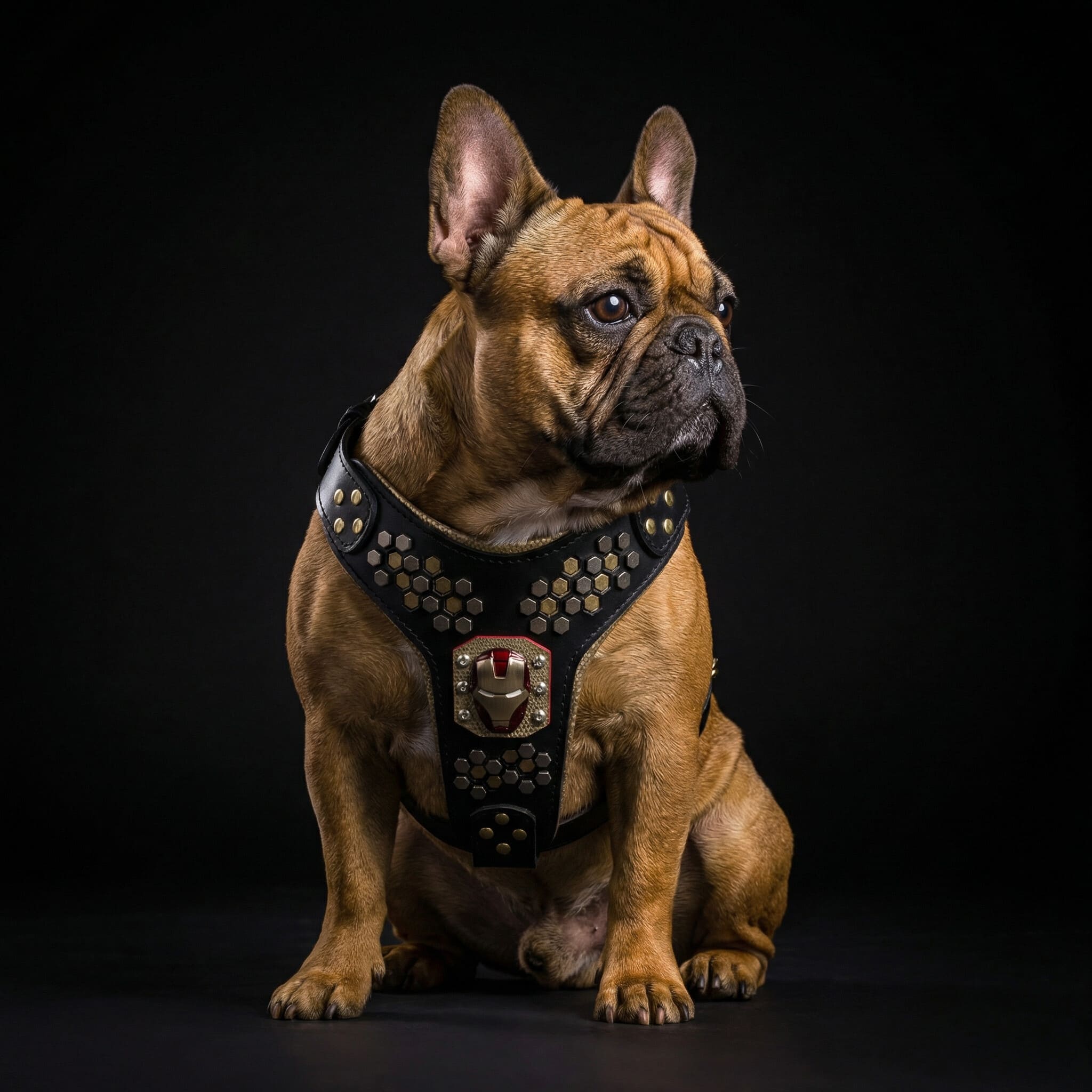 Irondog Harness Medium size by Bestia Dog Gear