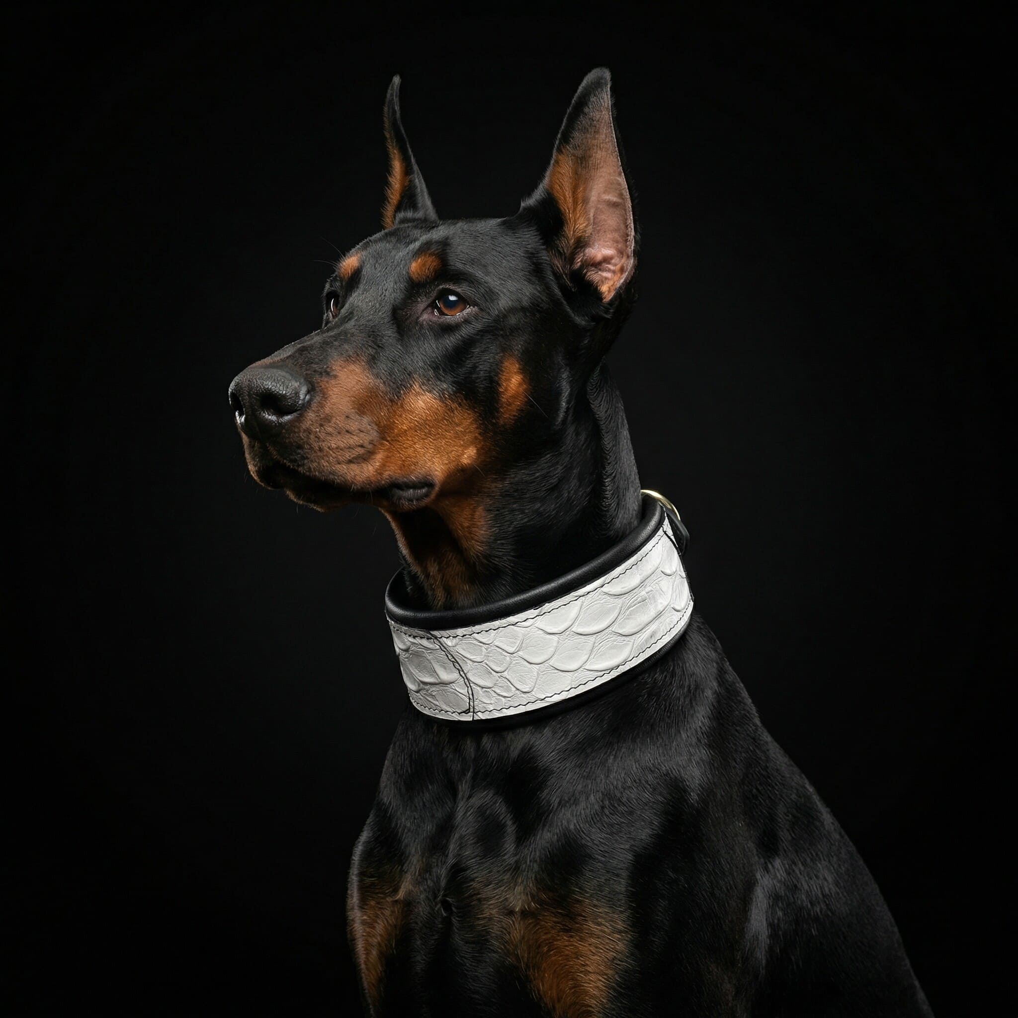 The ''Dragon Scale'' LIMITED collar exclusive design by Bestia Dog Gear
