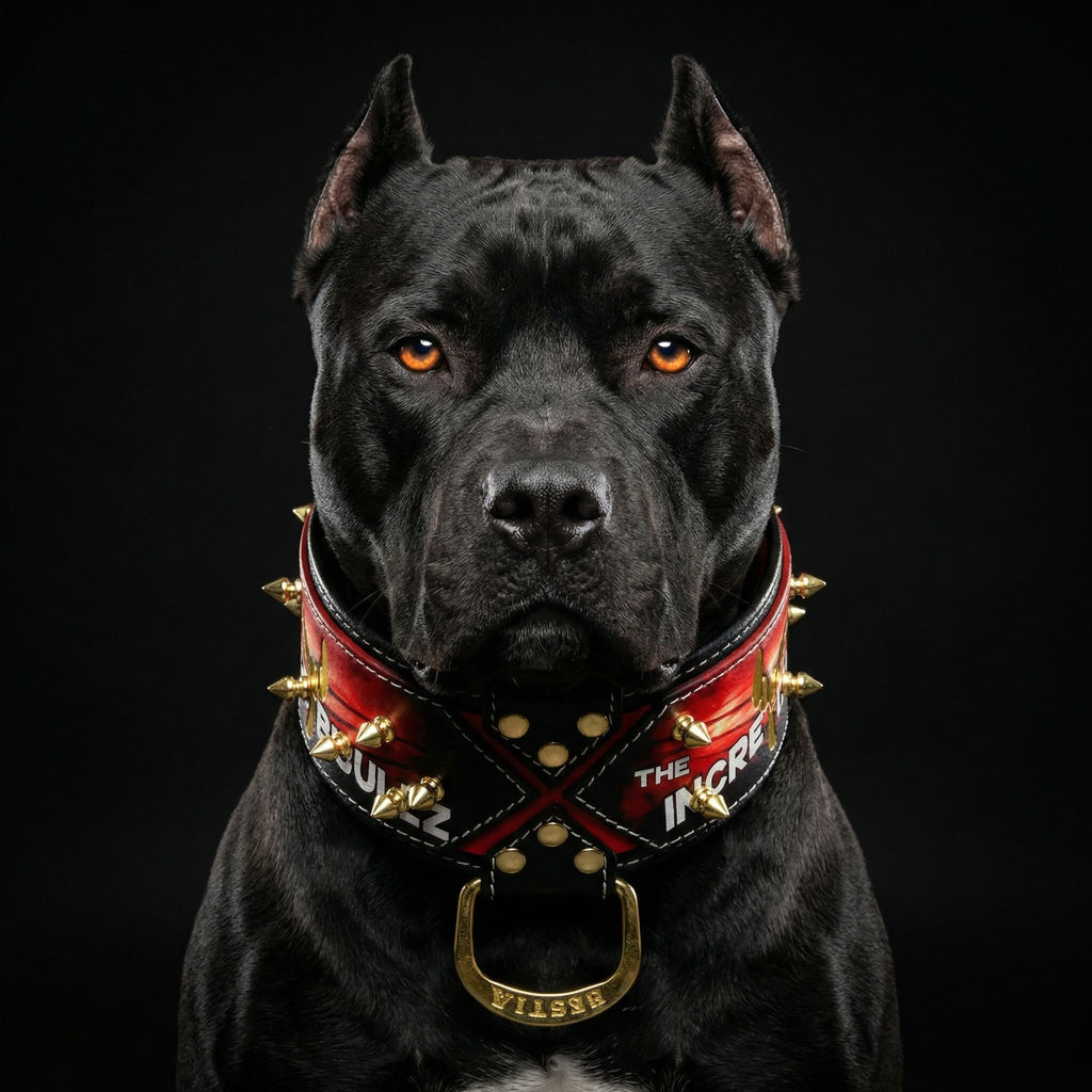 "The Incredibullz" Royalty Collar by Bestia Dog Gear