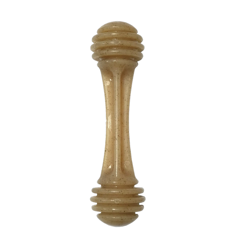Honey Bone Nylon Dog Toy for Aggressive Chewers | Indestructible | USA Made by SodaPup/True Dogs, LLC