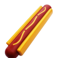 Hot Dog Nylon Dog Toy for Aggressive Chewers | USA Made | SodaPup by SodaPup/True Dogs, LLC