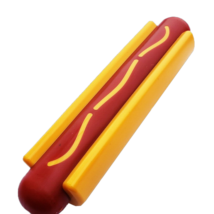 Hot Dog Nylon Dog Toy for Aggressive Chewers | USA Made | SodaPup by SodaPup/True Dogs, LLC