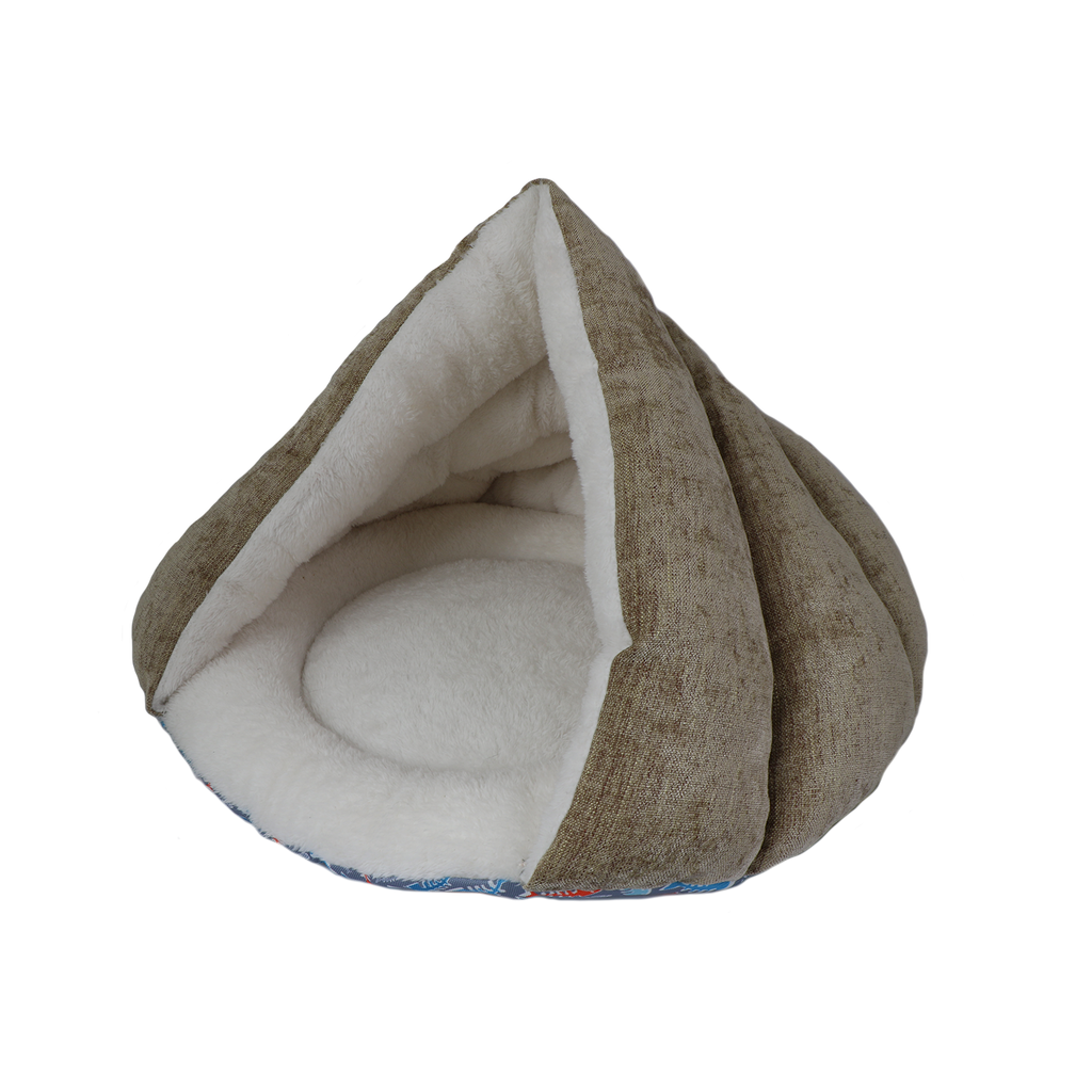 Kitty Kasa Hut Cat Bed by Jolly Pets