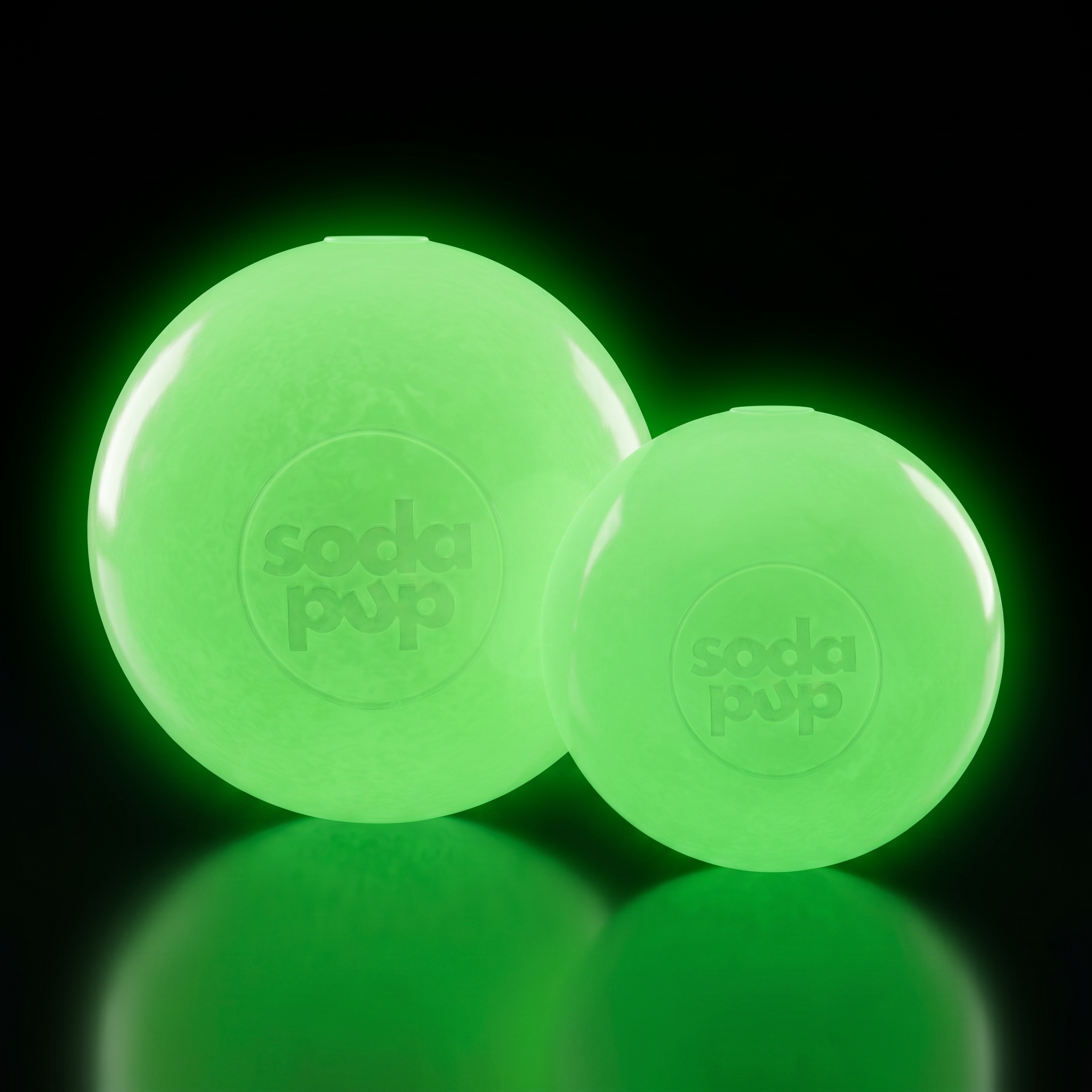 Squeak Ball - Durable Squeaky Dog Toy, Floats, Chew Toy | USA Made by SodaPup/True Dogs, LLC
