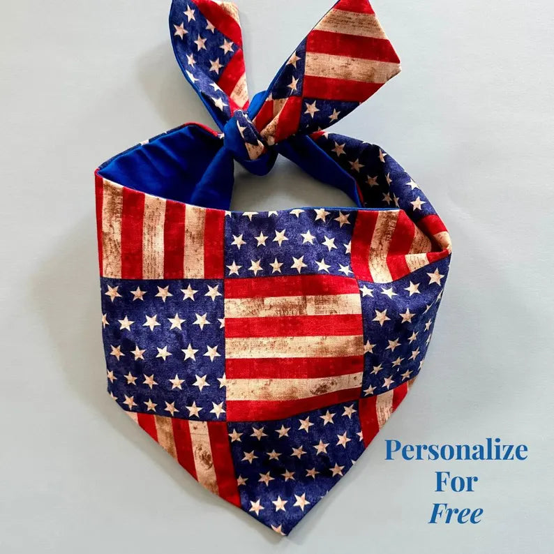 USA Dog Bandana by Happy Tails Outfitters