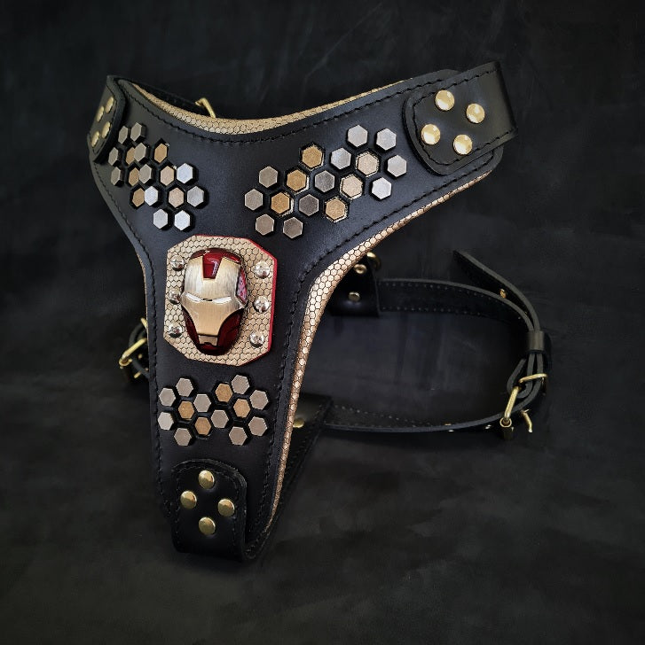 Irondog Harness Medium size by Bestia Dog Gear