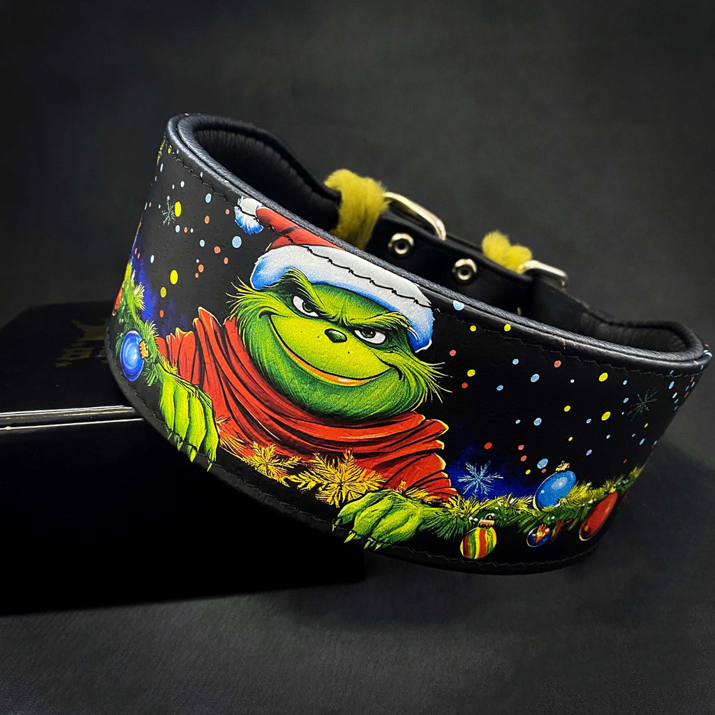 The Grinchmas Limited Collar by Bestia Dog Gear