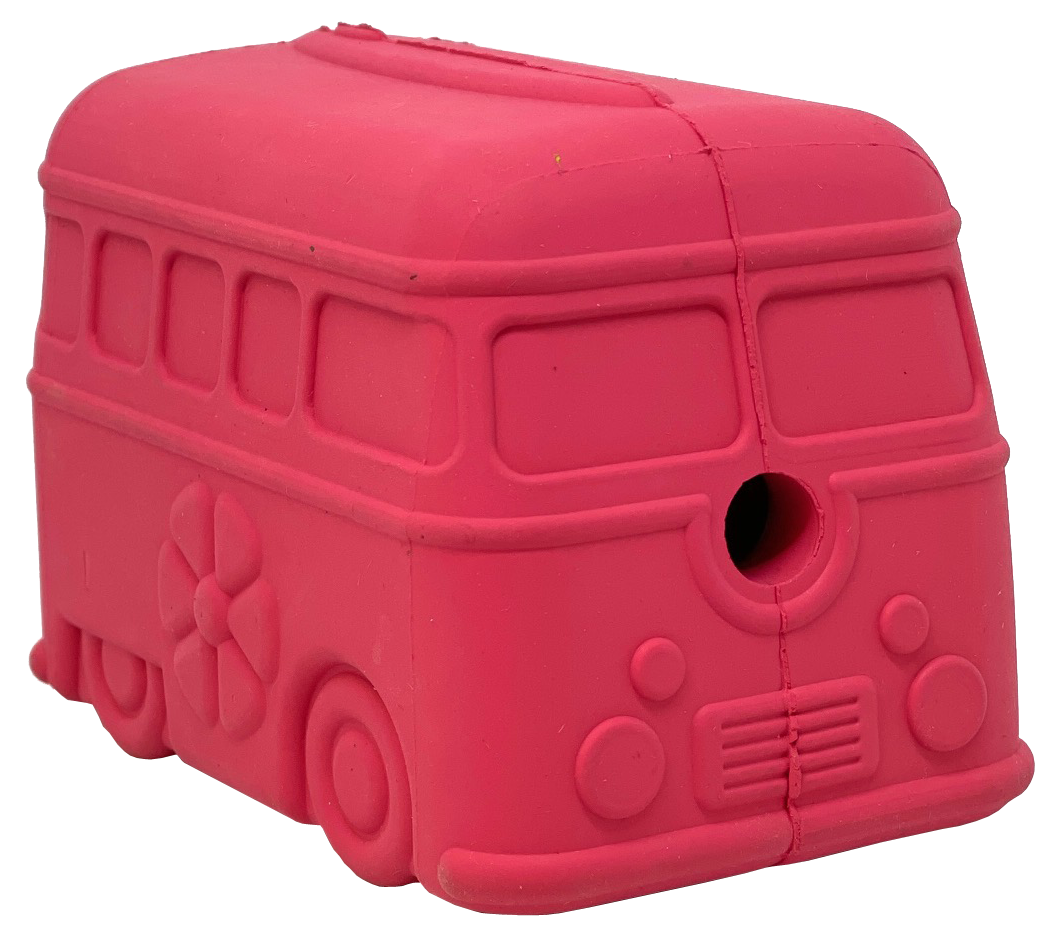 Surf's Up! Retro Van Dog Toy - Durable Chew Toy for Large Dogs | USA Made by SodaPup/True Dogs, LLC