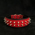 Red "Frenchie" collar by Bestia Dog Gear