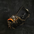 ''Eros'' Basket Muzzle black & orange by Bestia Dog Gear