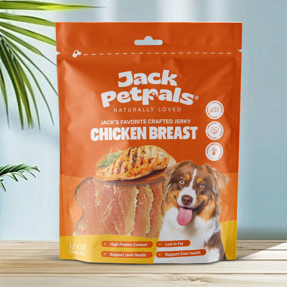 Jack PetPals Handcrafted Jerky Chicken Breast Dog Treats (12oz) by American Pet Supplies