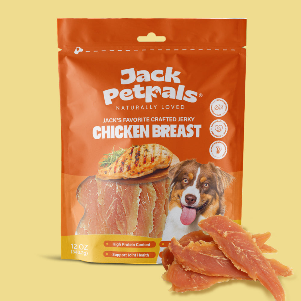 Jack PetPals Handcrafted Jerky Chicken Breast Dog Treats (12oz) by American Pet Supplies