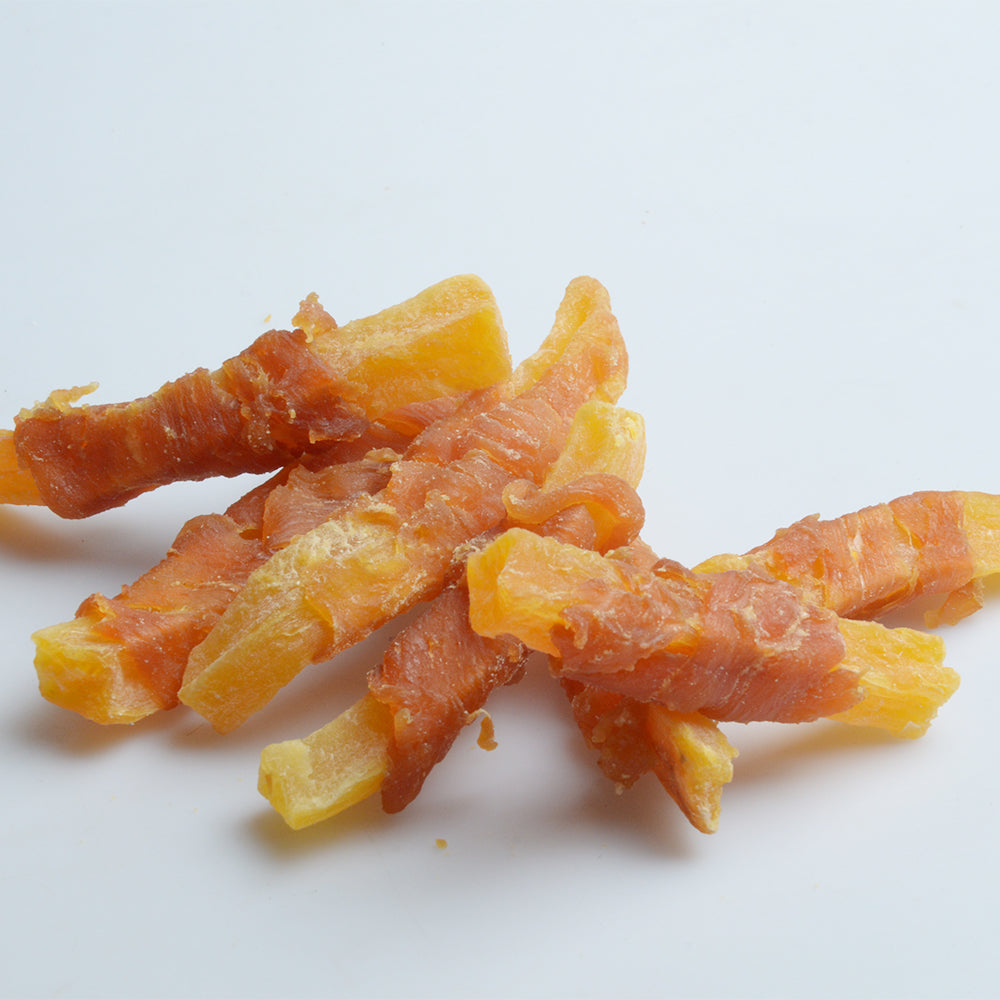 Jack PetPals Crafted Bite Chicken Sweet Potato Dog Treats (12oz) by American Pet Supplies