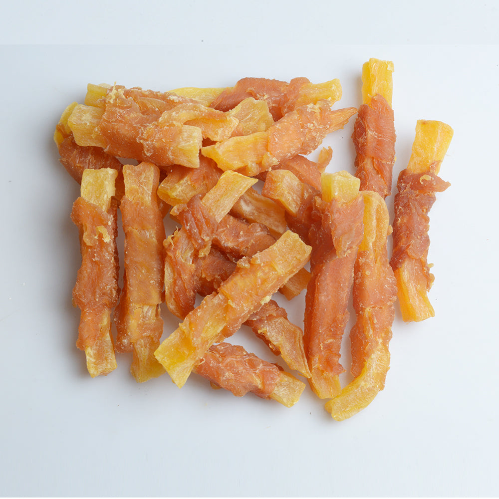 Jack PetPals Crafted Bite Chicken Sweet Potato Dog Treats (12oz) by American Pet Supplies