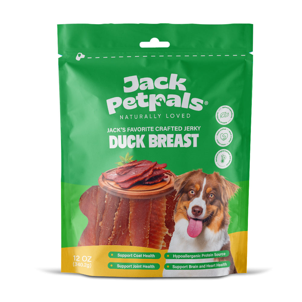 Jack PetPals Handcrafted Jerky Duck Breast Dog Treats (12oz) by American Pet Supplies