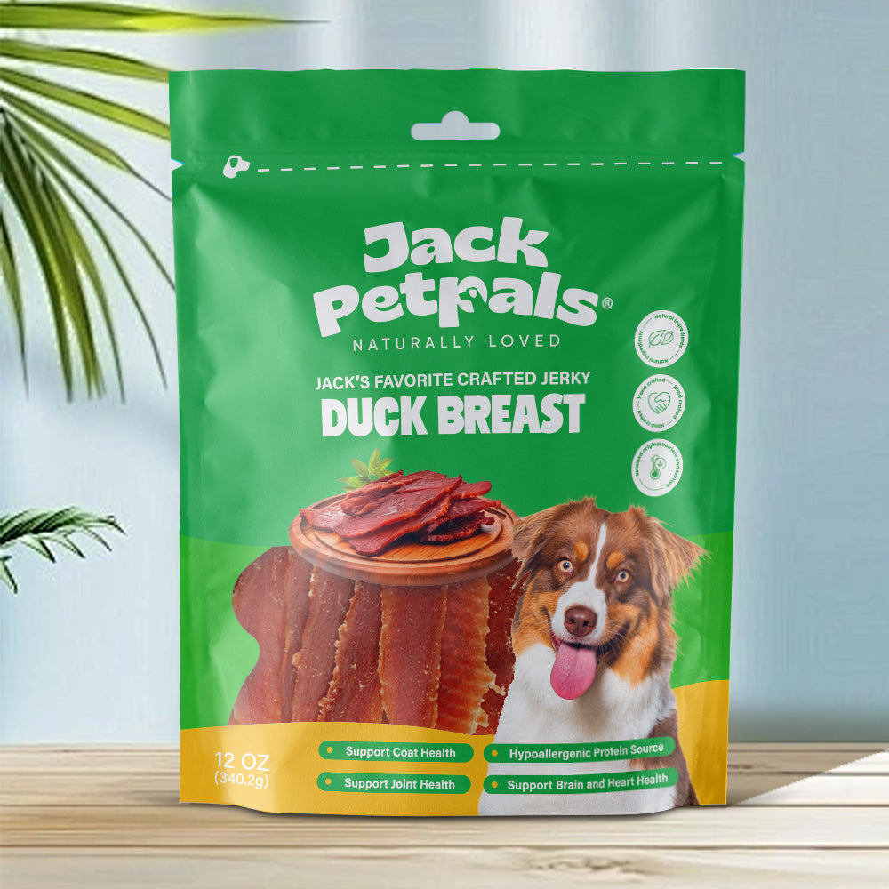 Jack PetPals Handcrafted Jerky Duck Breast Dog Treats (12oz) by American Pet Supplies